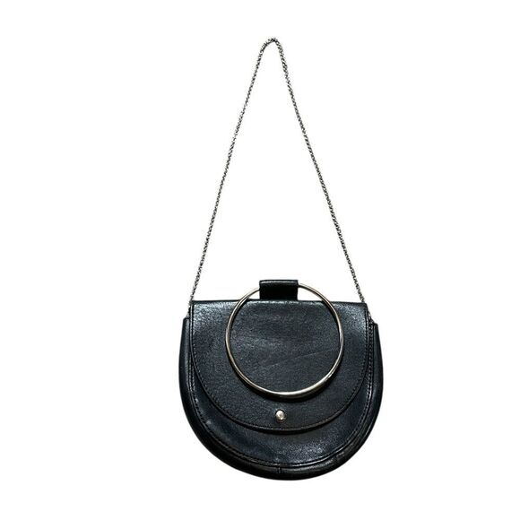 THEORY Whitney Leather Bag Black - Picture 6 of 14